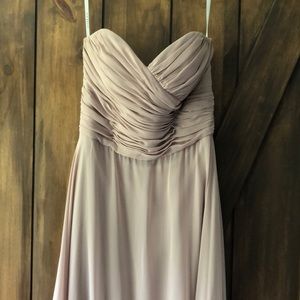 After Six strapless bridesmaid dress size 6